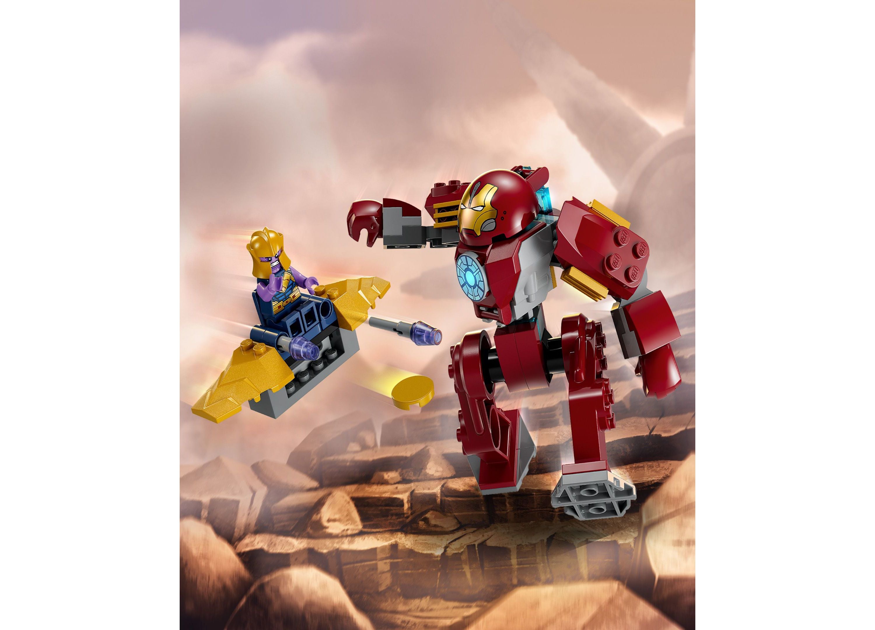 Hulkbuster en fashion lego