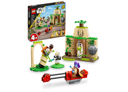 LEGO Star Wars Tenoo Jedi Temple 124-Piece Building Set with Yoda, Lys Solay, and Kai Brightstar