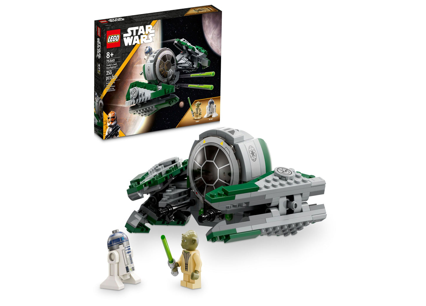 LEGO® Star Wars 75360 Yoda's Jedi Starfighter Toy Building Set