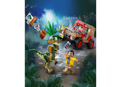 LEGO® Jurassic World 76958 Dilophosaurus Ambush Toy Building Set with Dennis Nedry Minifigure