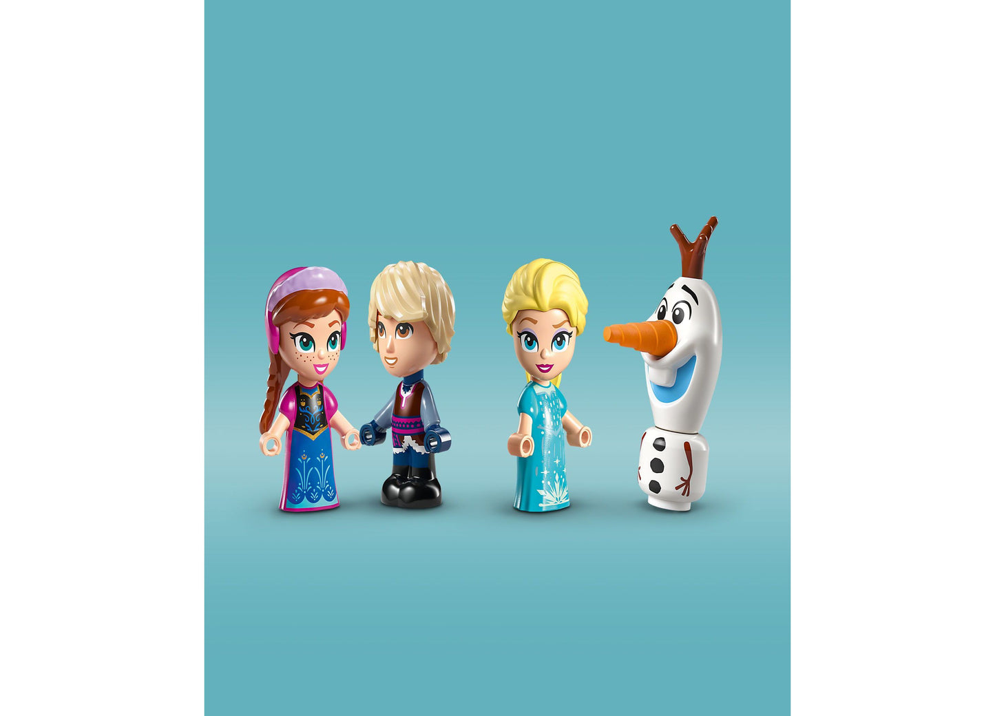 LEGO Disney Frozen 175-Piece Anna and Elsa's Magical Carousel Building Set