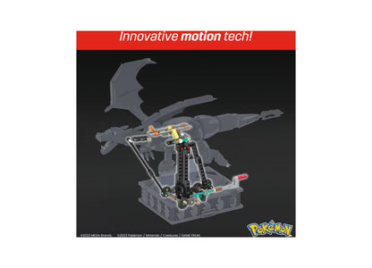 MEGA Pokemon Charizard Motion Tech Building Kit (1663 Pieces) - Collector's Edition