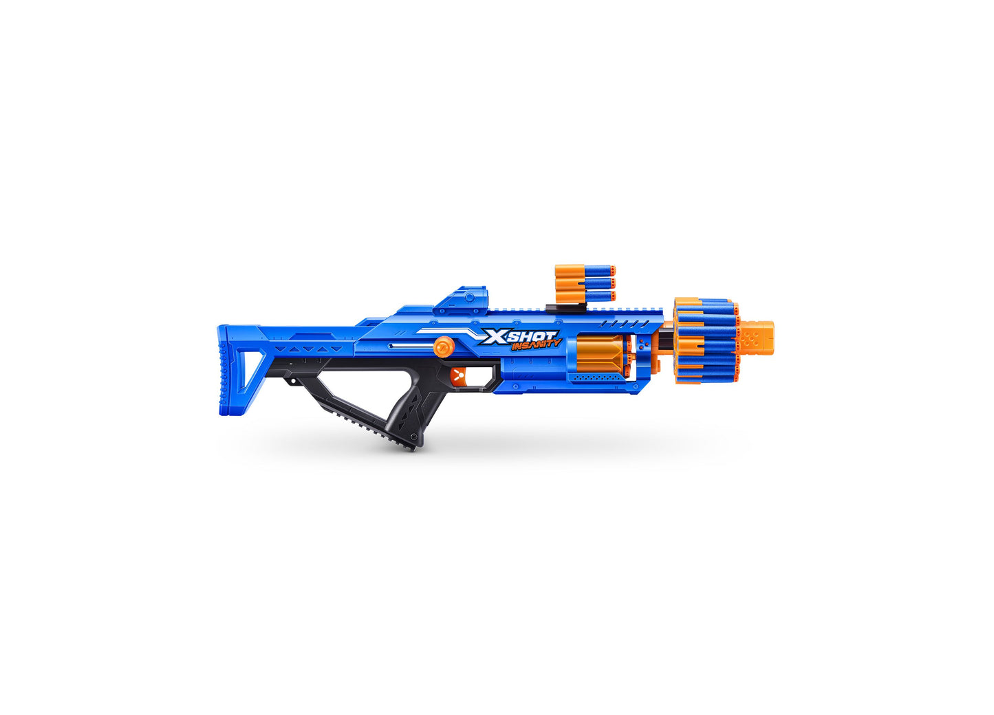 X-Shot Insanity Series 1 Berzerko Blaster with 48 Darts and Rotating Barrel