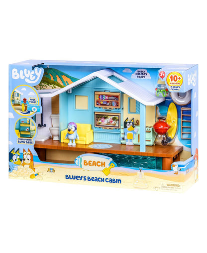 Bluey's Beach Cabin Playset - Interactive Adventure Set