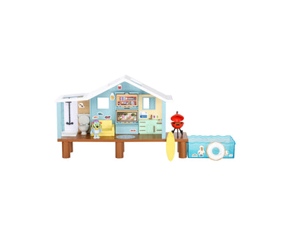 Bluey's Beach Cabin Playset - Interactive Adventure Set