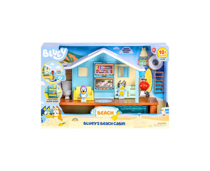 Bluey's Beach Cabin Playset - Interactive Adventure Set