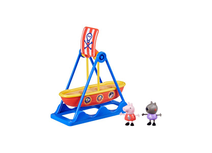 Peppa Pig Pirate Ship Ride Playset with Swinging Action