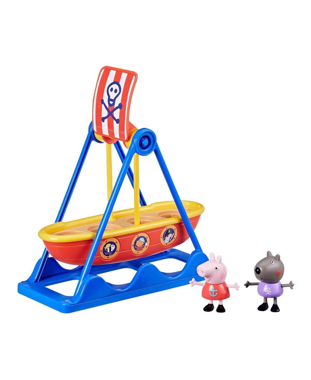 Peppa Pig Pirate Ship Ride Playset with Swinging Action