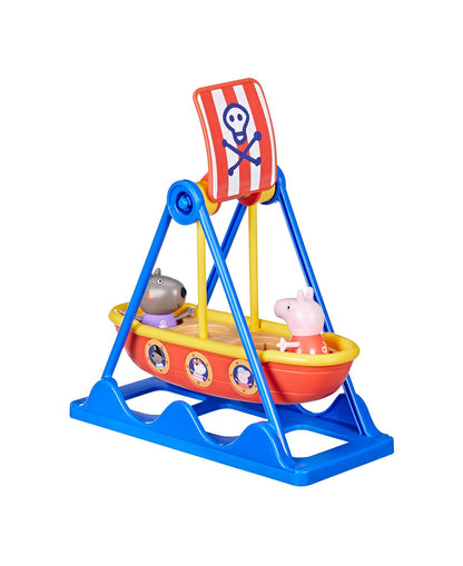 Peppa Pig Pirate Ship Ride Playset with Swinging Action