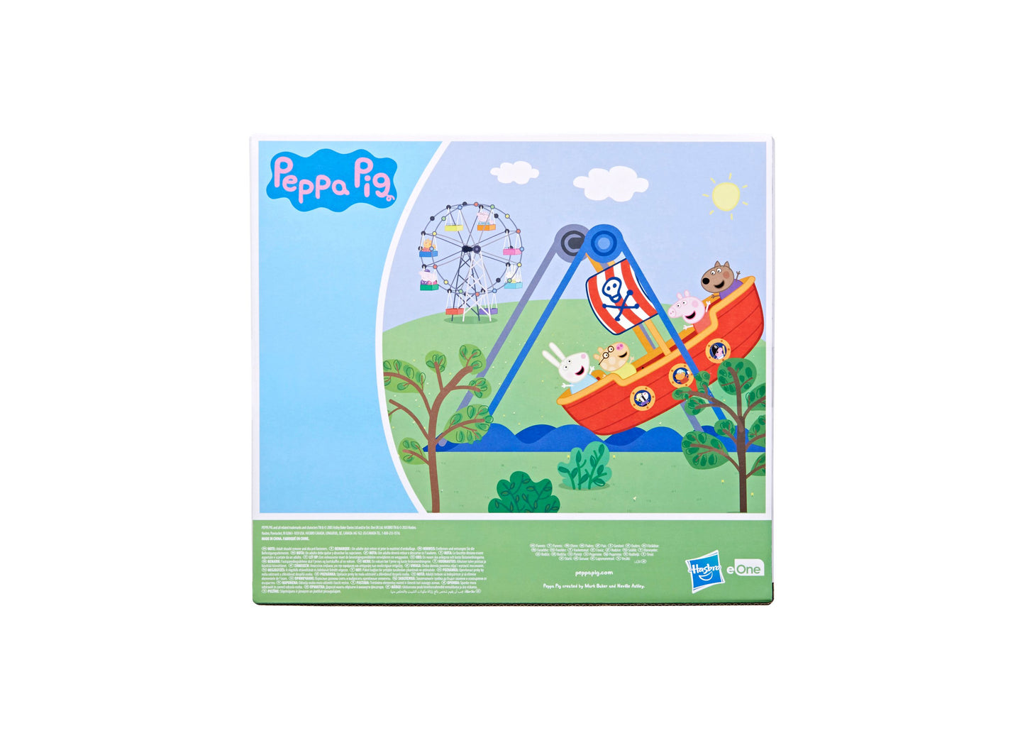 Peppa Pig Pirate Ship Ride Playset with Swinging Action