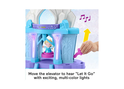 Fisher-Price Disney Frozen Little People Elsa‚Äôs Enchanted Lights Palace Playset