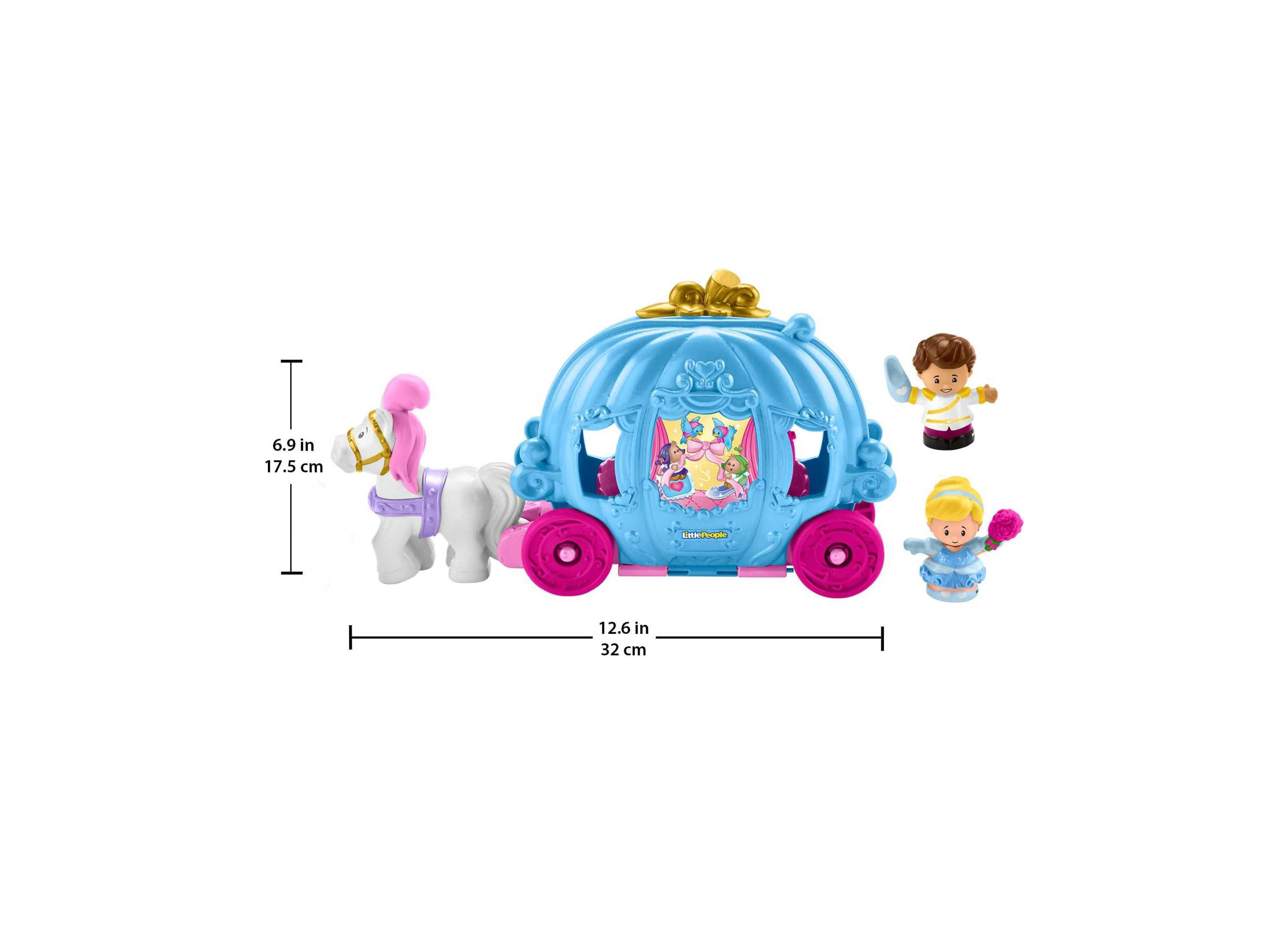 Fisher-Price Little People sold Disney Princess Magical Palace/Carriage