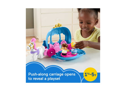 Fisher-Price Little People Disney Princess Cinderella's Dancing Carriage Playset