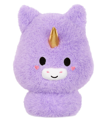 Fluffie Stuffiez 12 inch Interactive Unicorn Plush - Purple