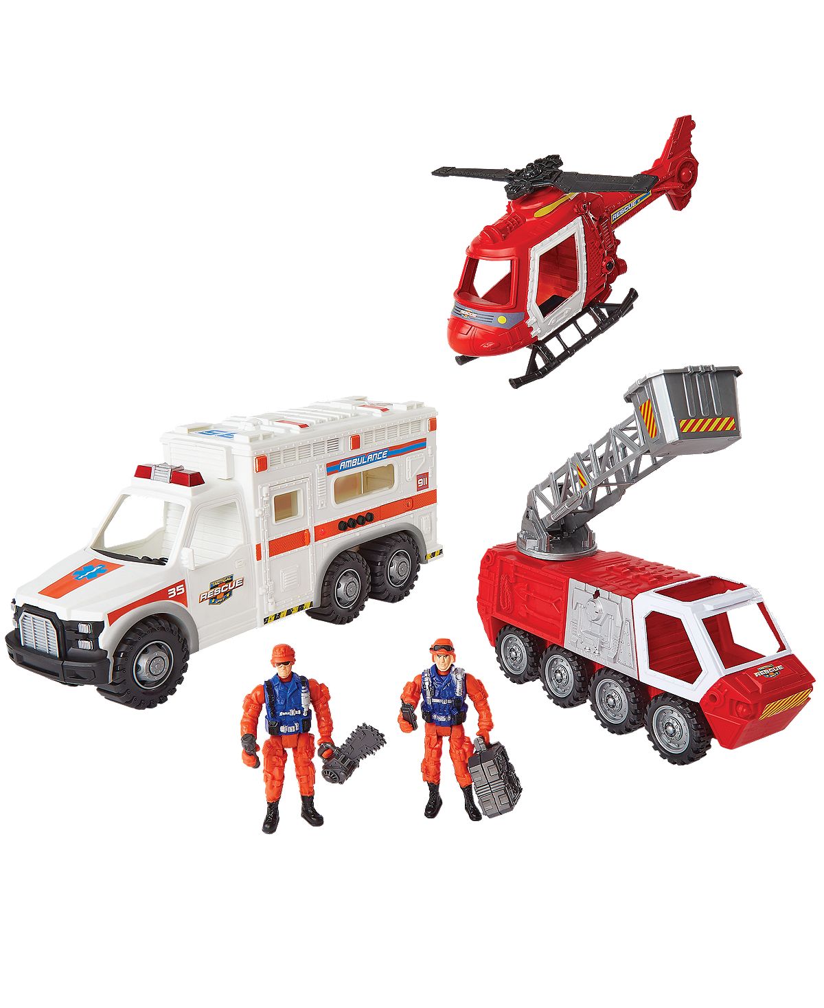 True Heroes Fire-Rescue Playset with Lights and Sounds - Toys R Us Exclusive
