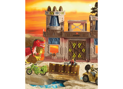 Toys R Us Animal Zone Dino Fortress Playset with Light and Sound Effects