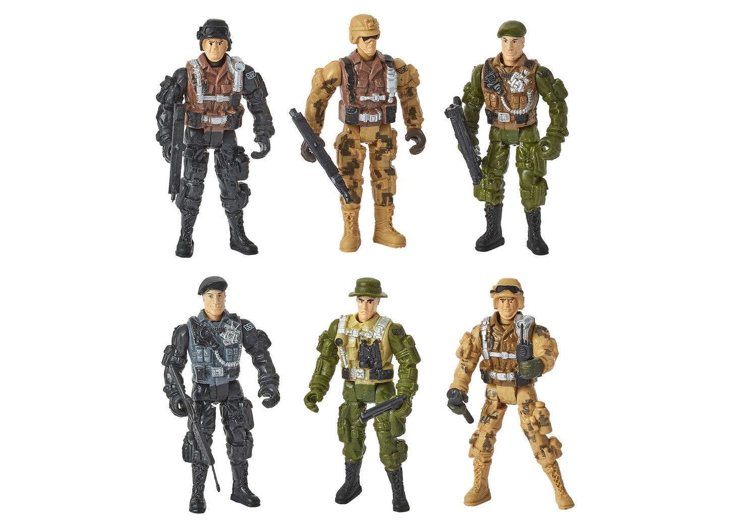 True Heroes Deluxe Military-Inspired Base Playset with Vehicles and Figures