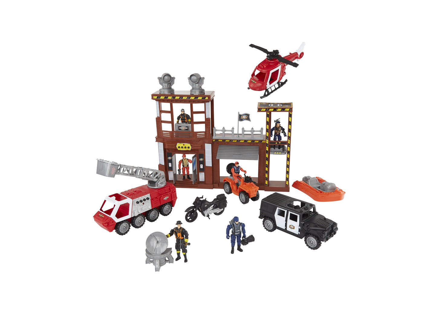 True Heroes Rescue Mega Playset - Ultimate Emergency Response