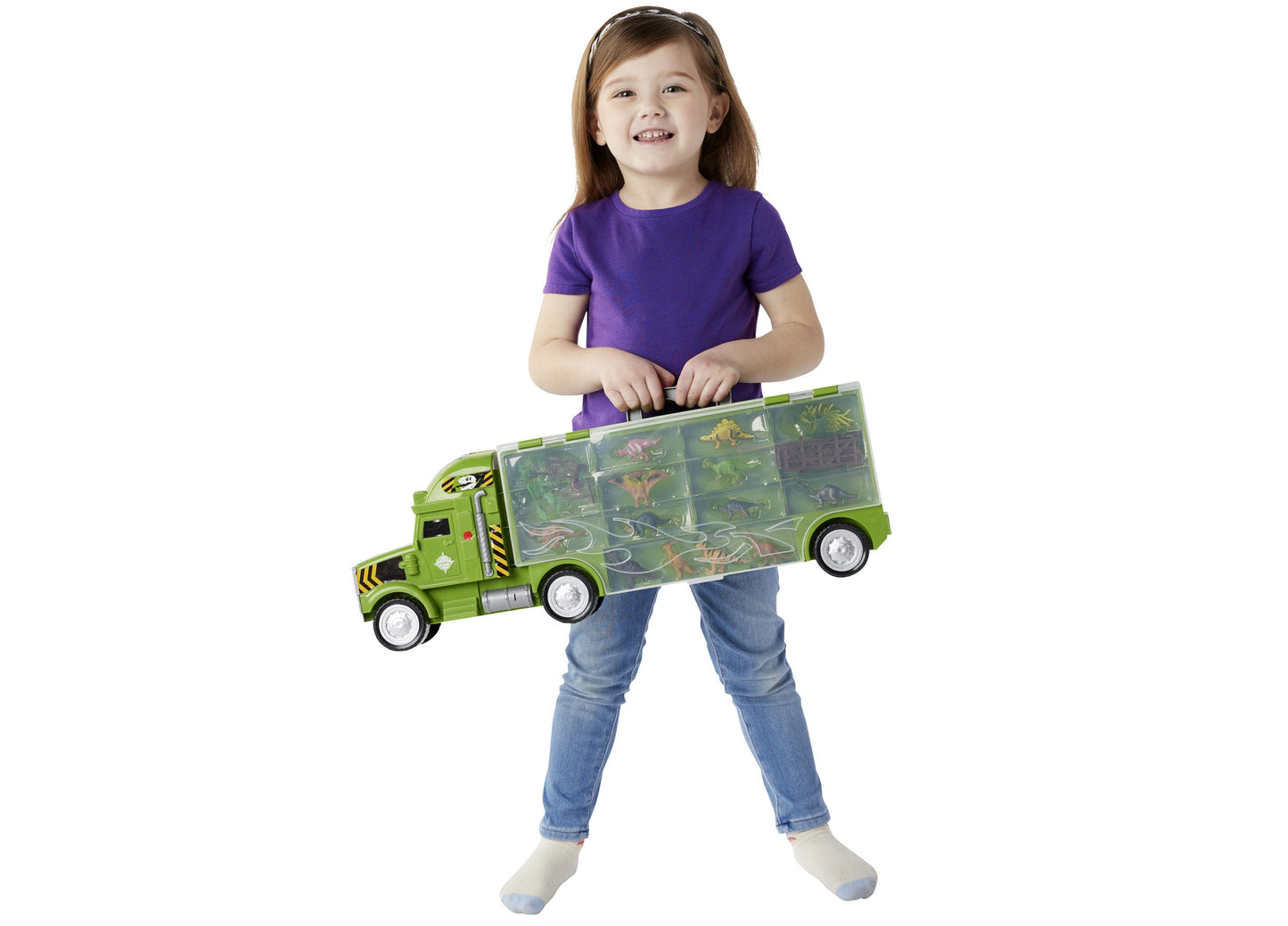 Toys R Us Animal Zone Dino Transport Truck Playset - Green