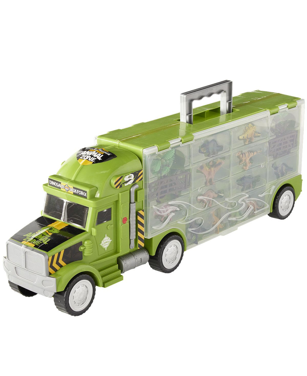 Toys R Us Animal Zone Dino Transport Truck Playset - Green