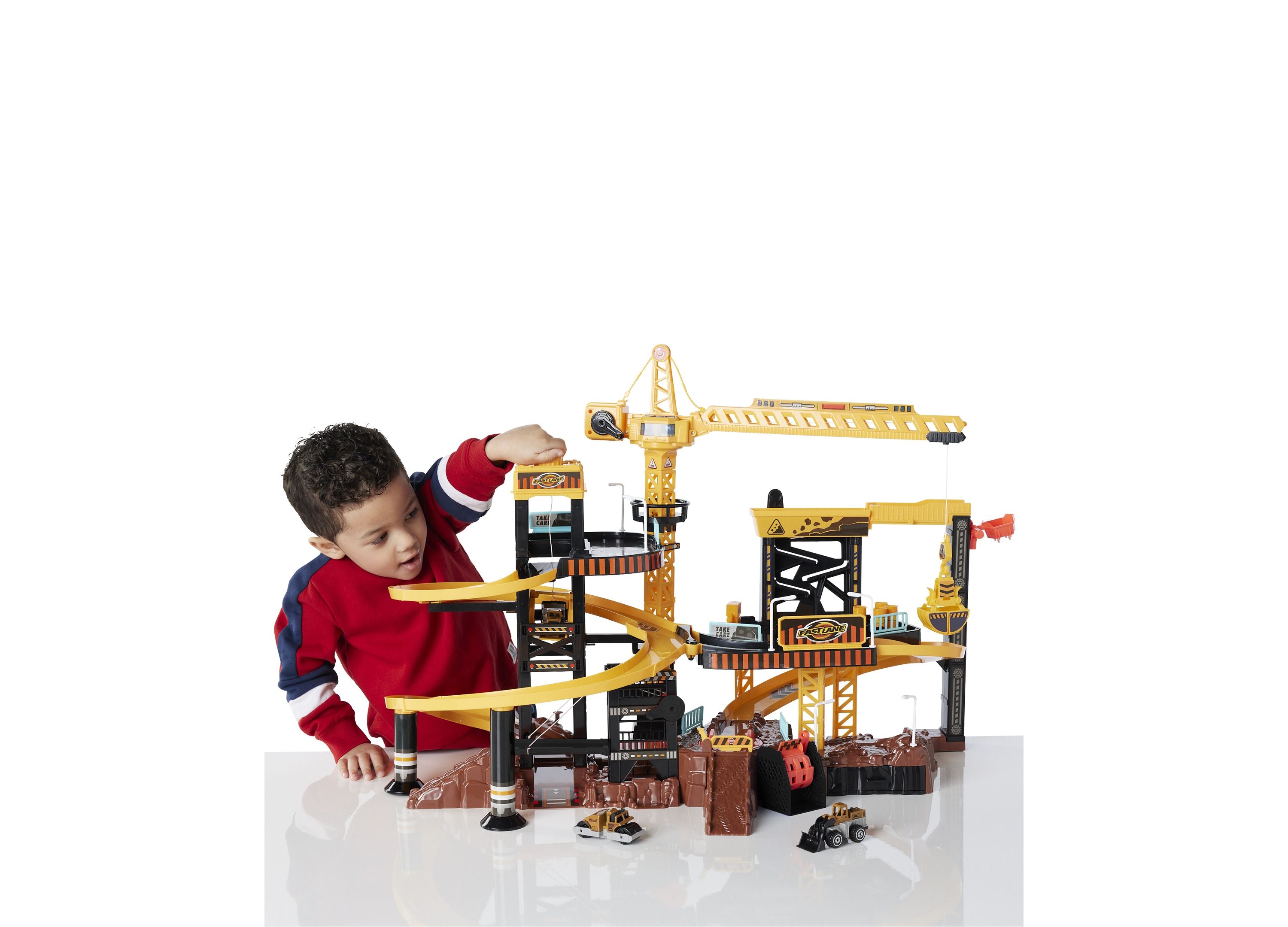 Construction site toy set online