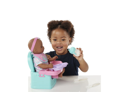 You & Me 14-inch Hungry Baby Doll with Feeding Accessories