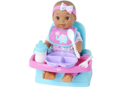 You & Me 14-inch Hungry Baby Doll with Feeding Accessories