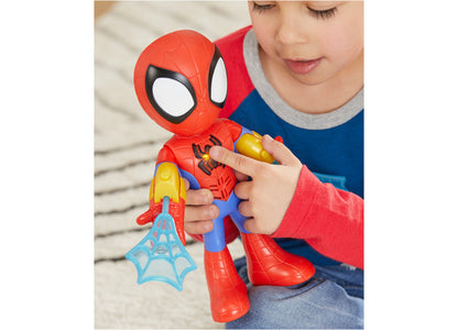 Marvel Spidey and His Amazing Friends 10" Electronic Action Figure - Suit Up Spidey