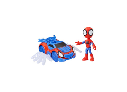 Marvel Spidey and His Amazing Friends 4" Web Crawler Playset with Action Figure