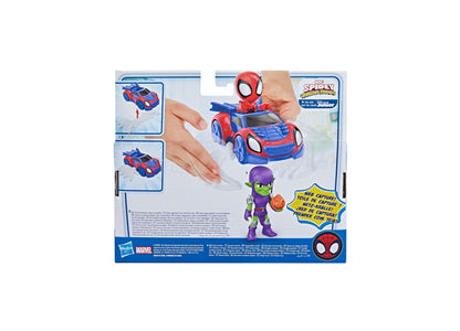 Marvel Spidey and His Amazing Friends 4" Web Crawler Playset with Action Figure