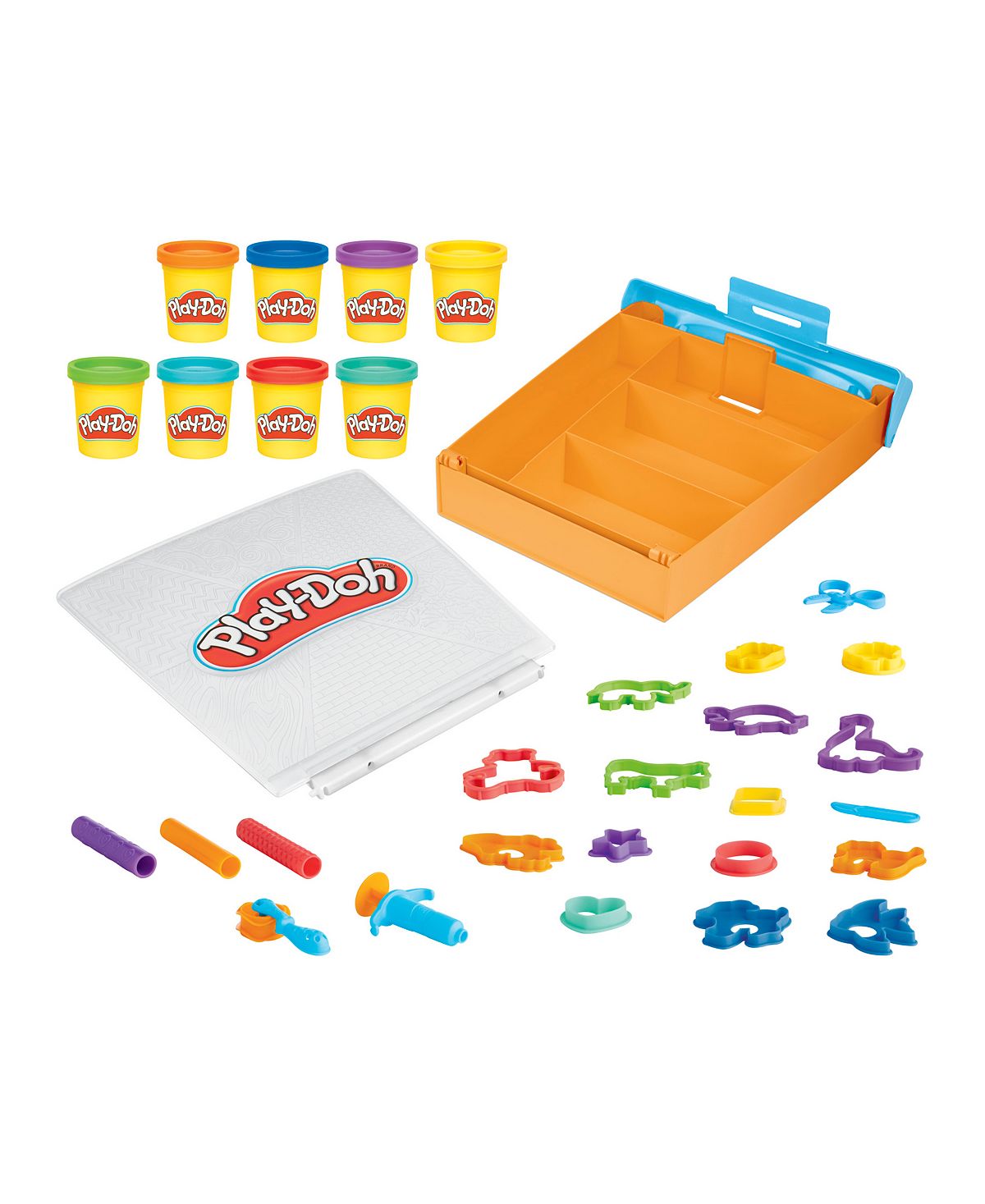 Play-Doh Imagine Animals Storage Set - Creative Modeling Compound Kit