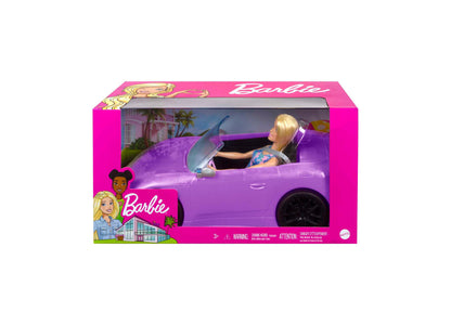 Barbie Doll with Vehicle, 2 Piece Set