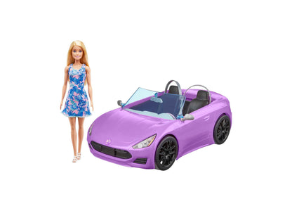 Barbie Doll with Vehicle, 2 Piece Set