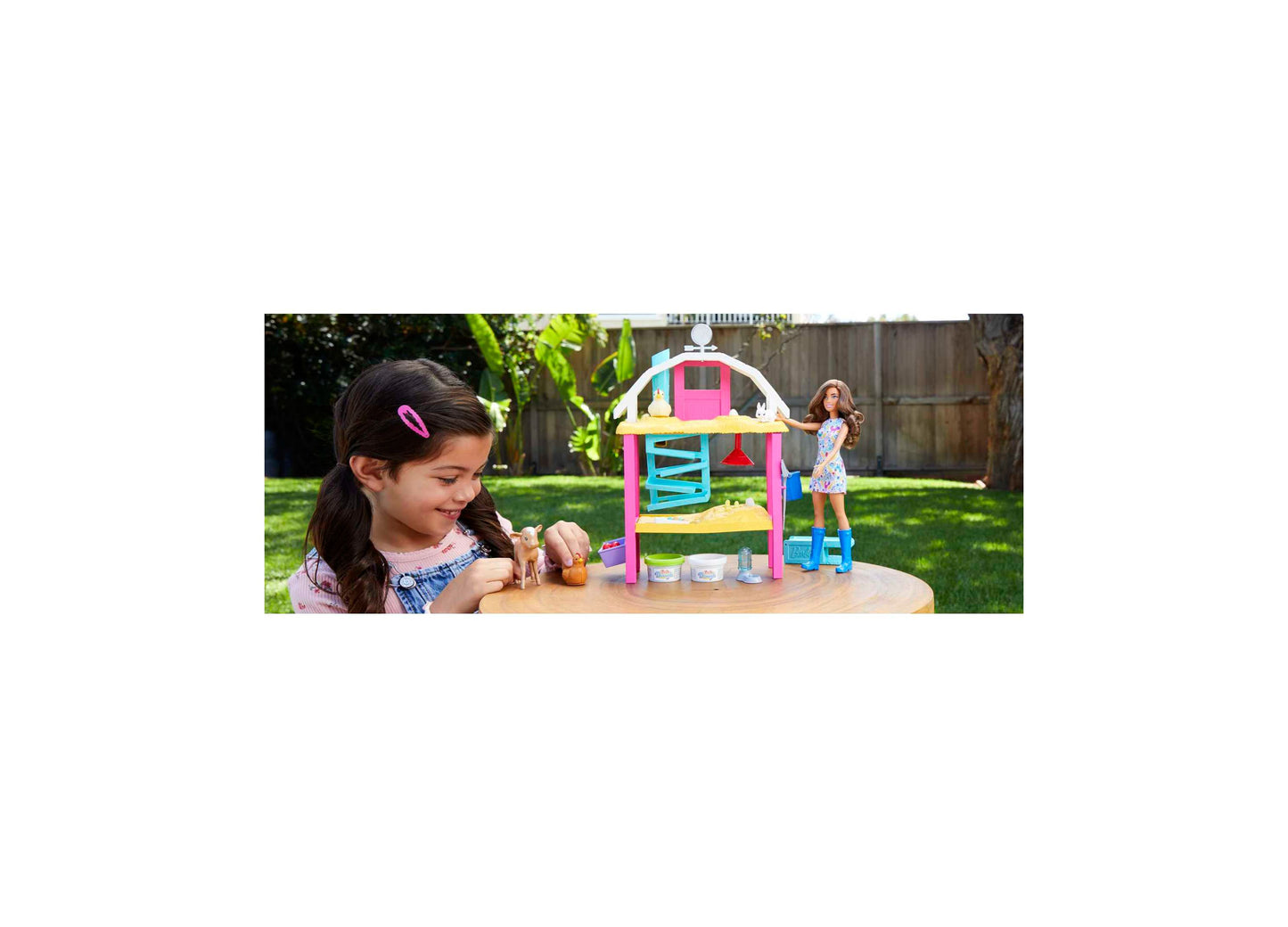 Barbie Hatch & Gather Egg Farm Playset with Interactive Features