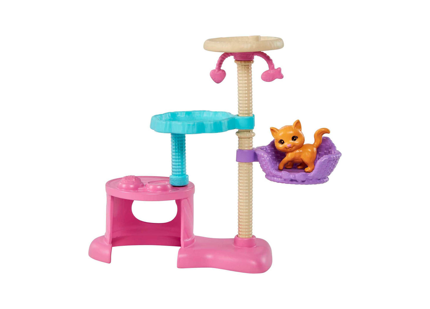 Barbie Kitty Condo Playset with Doll, Pets, and Accessories