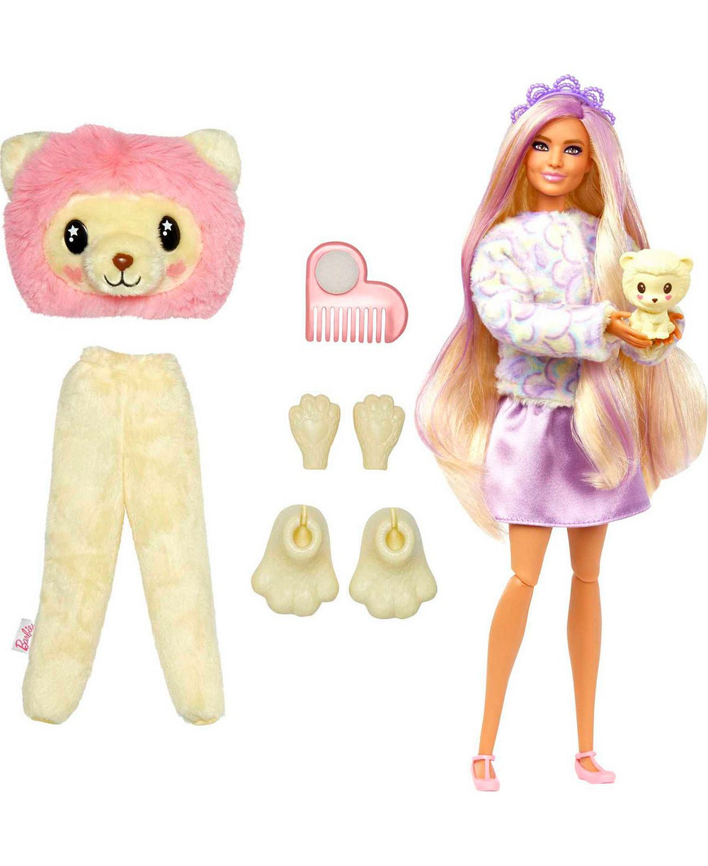 Barbie Cutie Reveal Doll with Cozy Cute Poodle Costume and Accessories
