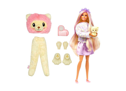 Barbie Cutie Reveal Doll with Cozy Cute Poodle Costume and Accessories