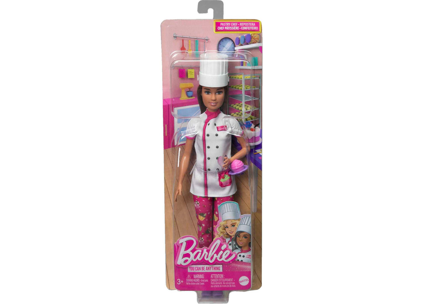 Barbie Doll and Accessories, Career Pastry Chef Doll