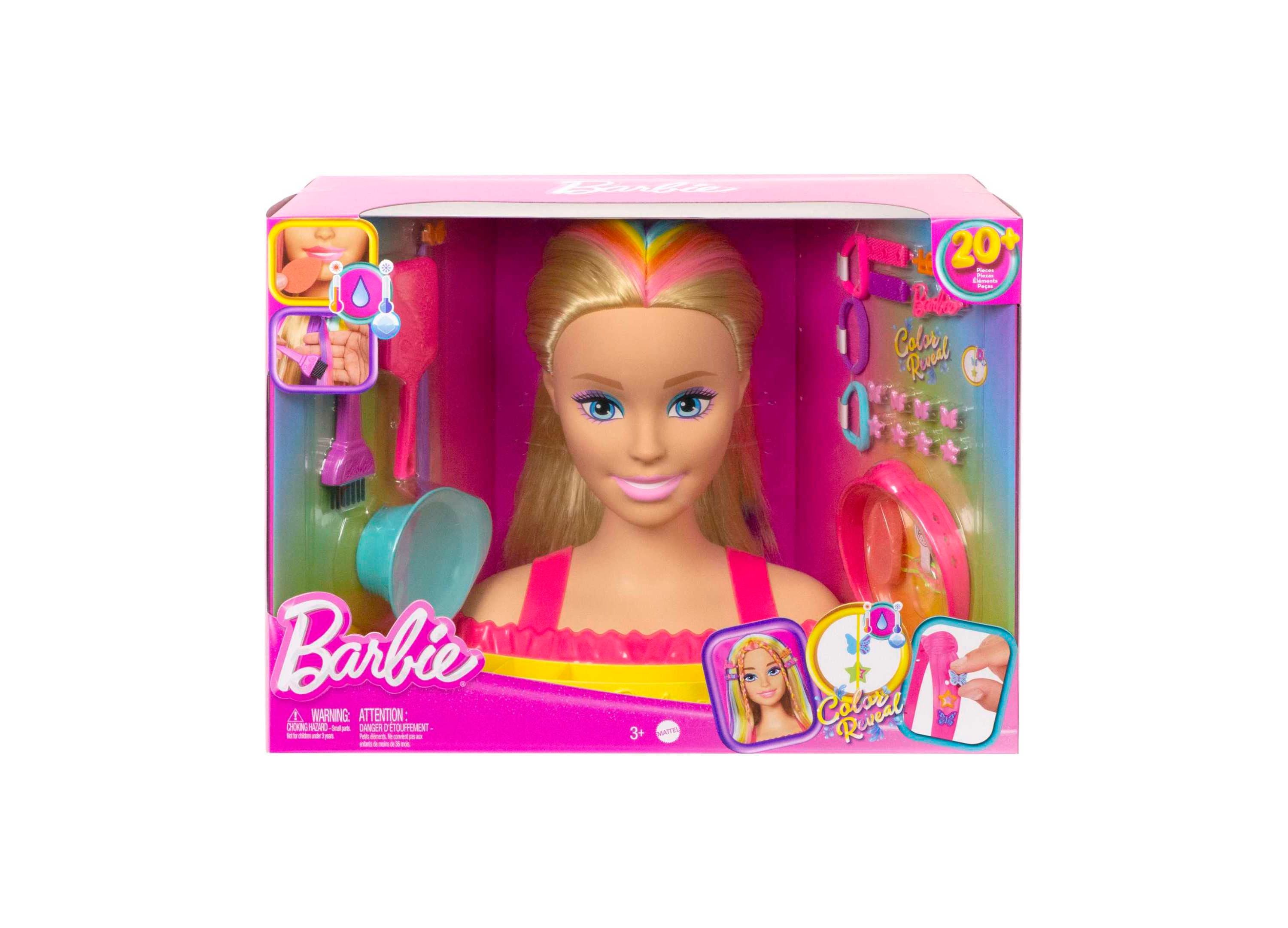 Barbie deluxe hair styling head sale