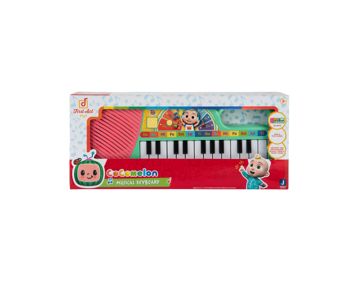 CoComelon 23-Key First Act Play Musical Keyboard