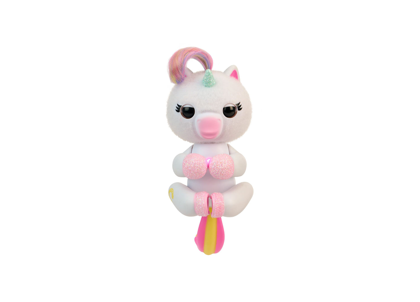 Fingerlings Interactive Baby Unicorn Lulu, 70+ Sounds & Reactions, Light-Up Heart