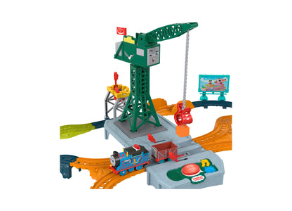 Fisher-Price Thomas & Friends Talking Cranky Delivery Train Set