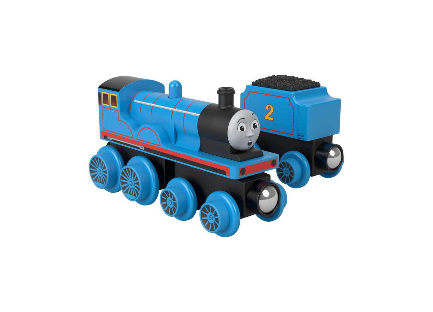 Fisher-Price Thomas & Friends Wooden Railway Edward Engine with Coal-Car