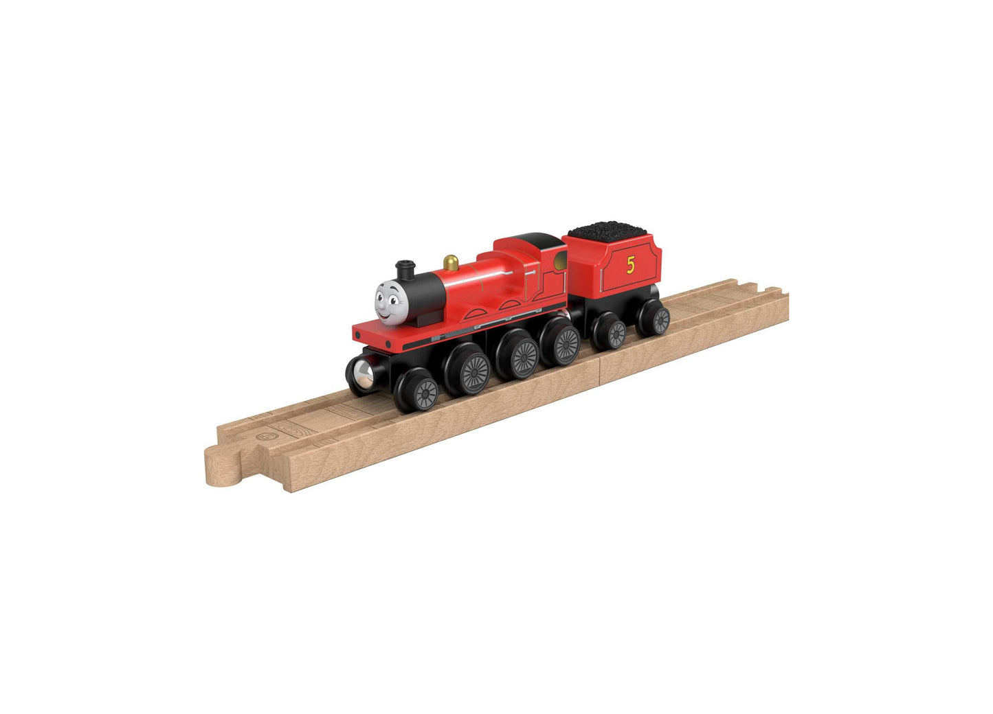 Fisher-Price Thomas & Friends Wooden Railway - James Engine with Coal-Car