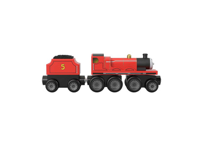 Fisher-Price Thomas & Friends Wooden Railway - James Engine with Coal-Car