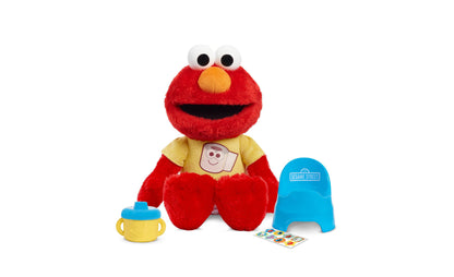 Sesame Street Potty Time Elmo - Interactive 12" Plush with Sounds