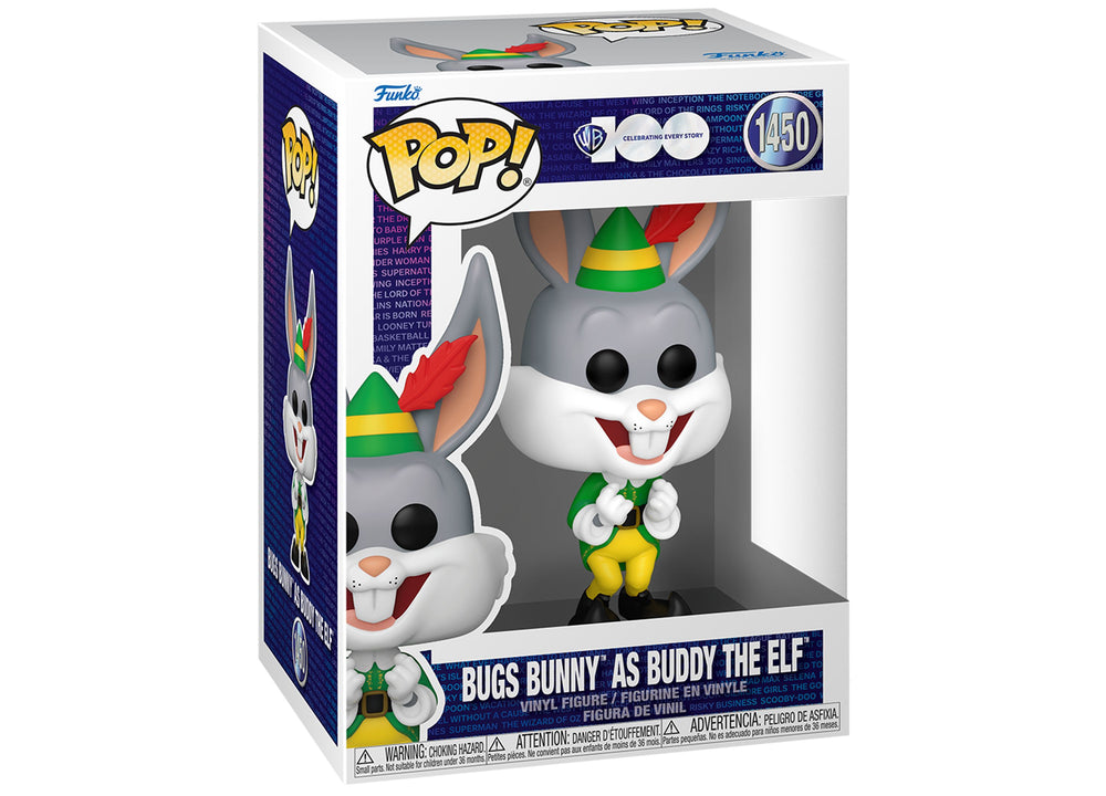 Funko POP Movies: WB100 - Bugs as Buddy - Elf Edition