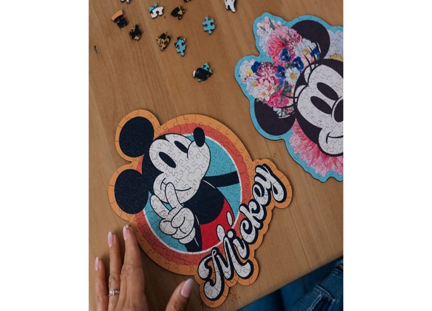 Trefl Wood Craft Disney Mickey 160 Piece Wooden Shape Puzzle