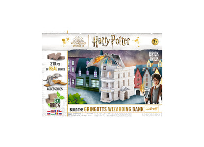 Trefl Harry Potter Brick Tricks Gringotts Wizarding Bank, 210 Piece