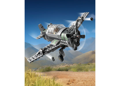 LEGO® Indiana Jones 77012 Fighter Plane Chase Toy Airplane Building Set with Indiana Jones, Professor Henry Jones Sr. & Fighter Pilot Minifigures